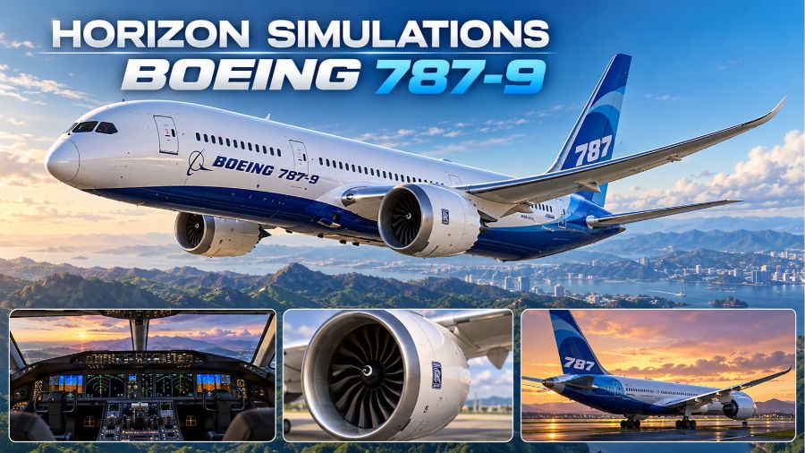 Horizon Simulations Boeing 787-9